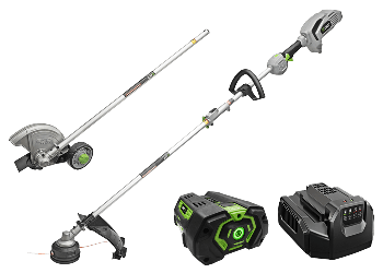 Power+ Multi-Head Combo Kit: 15" String Trimmer,  8" Edger  & Power Head with 5.0Ah battery and standard charger